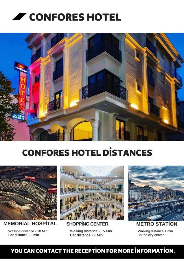 Confores Hotel Estambul Exterior foto